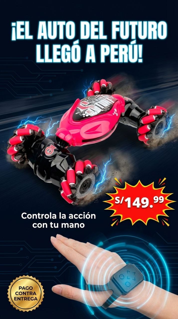 Stunt Car ¡Dale a tu hijo el poder de controlar la diversión hoy mismo!