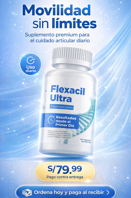 Flexacil Ultra - ¿Listo para seguir en movimiento cada día?