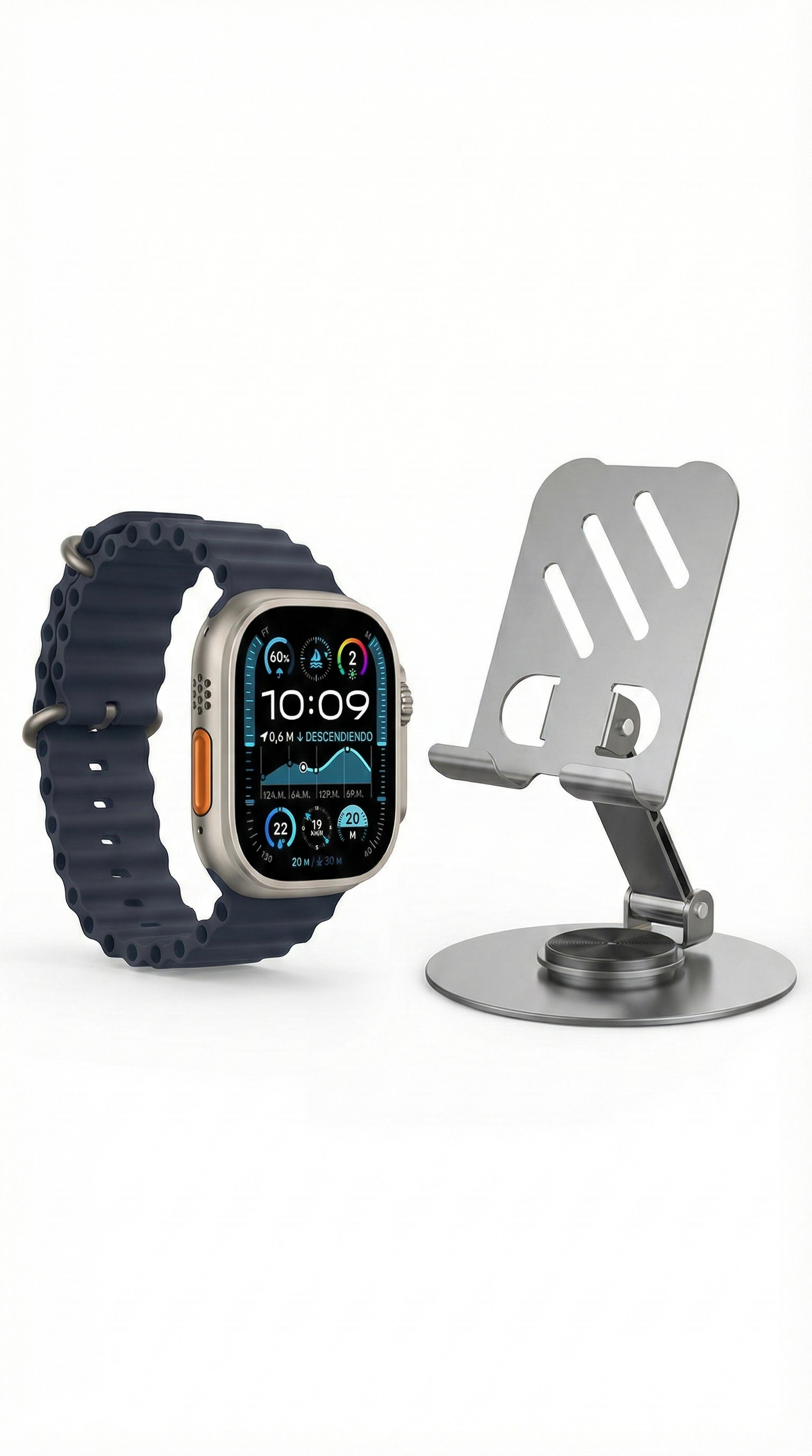 Combo Smartultra Watch 3 + Soporte giratorio  ¡Domina tu día!