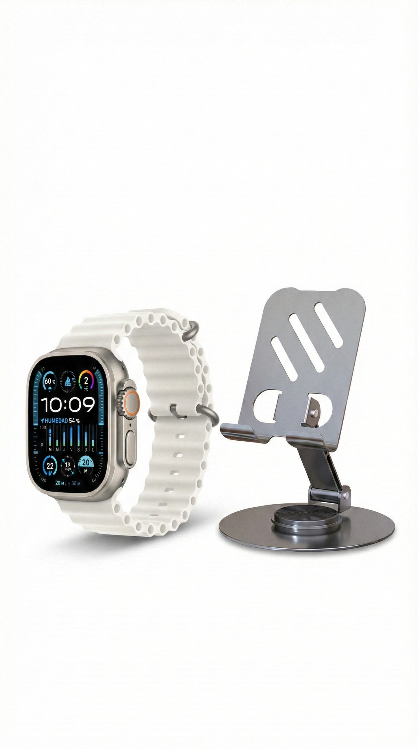 Combo Smartultra Watch 3 + Soporte giratorio  ¡Domina tu día!